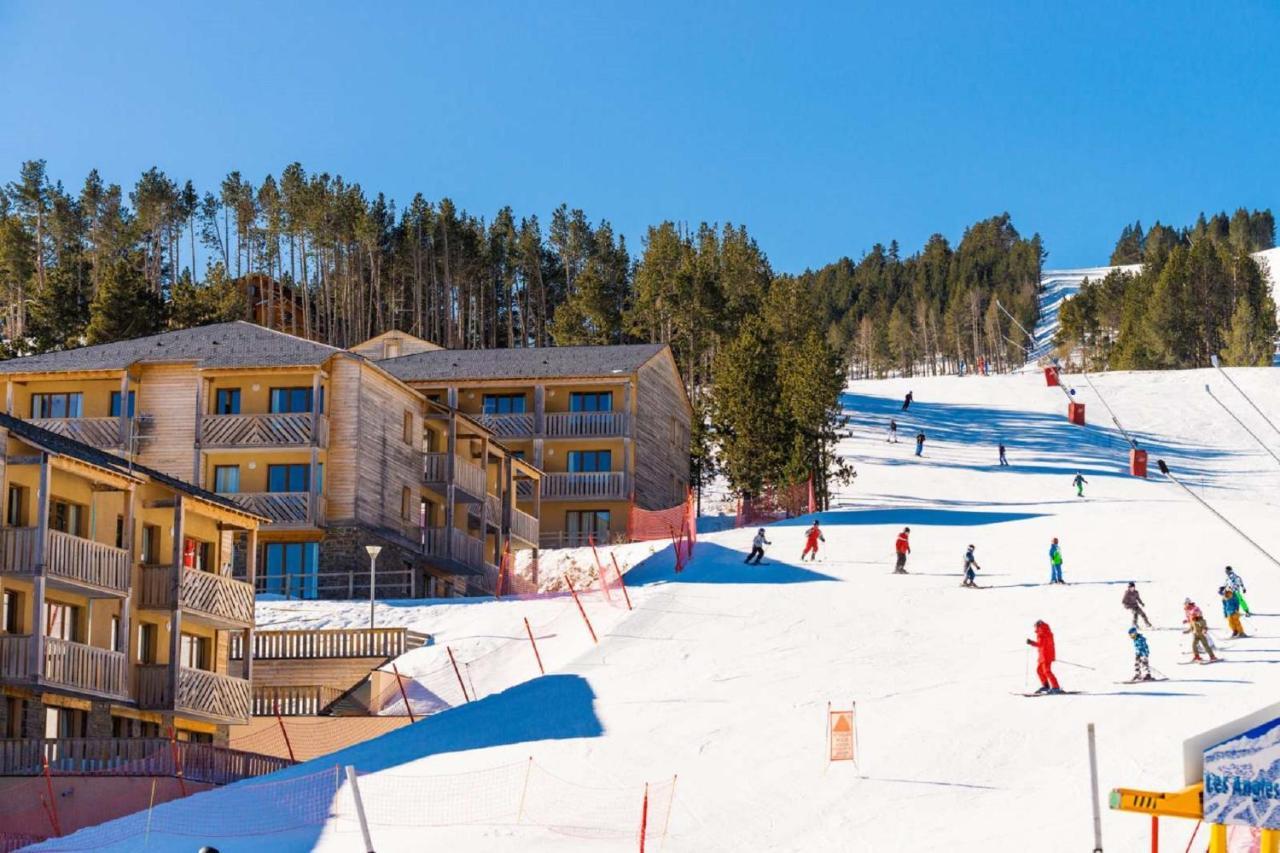 "Les Lupins 10" Residence "Les Lupins" Studio Cabine Pkg-100M Telecabine-Vue Lac, Montagne, Village Les Angles (Pyrenees-Orientales) Exterior foto