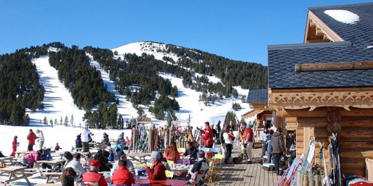 "Les Lupins 10" Residence "Les Lupins" Studio Cabine Pkg-100M Telecabine-Vue Lac, Montagne, Village Les Angles (Pyrenees-Orientales) Exterior foto